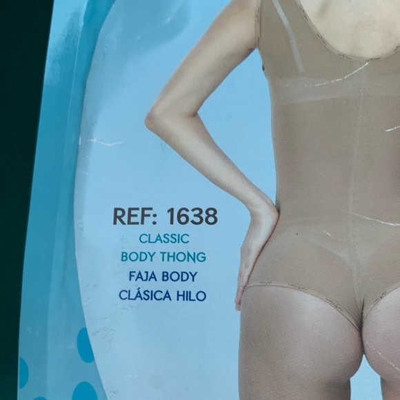 LIPO EXPRESS CLASSIC BODY THONG BODY SHAPER FAJA COMPRESSION - Picture 8 of 13